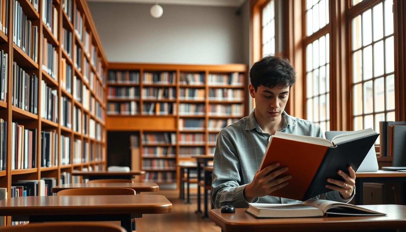 Student using online courses for flexible education