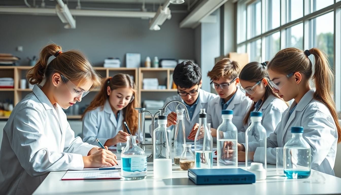 Student preparing for exams with study materials